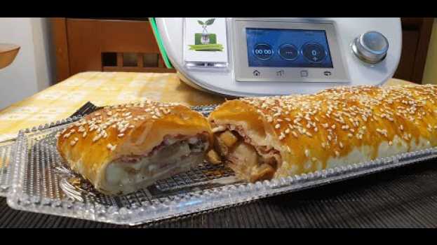 Video Rotolo di sfoglia funghi e speck per bimby TM6 TM5 TM31 en français
