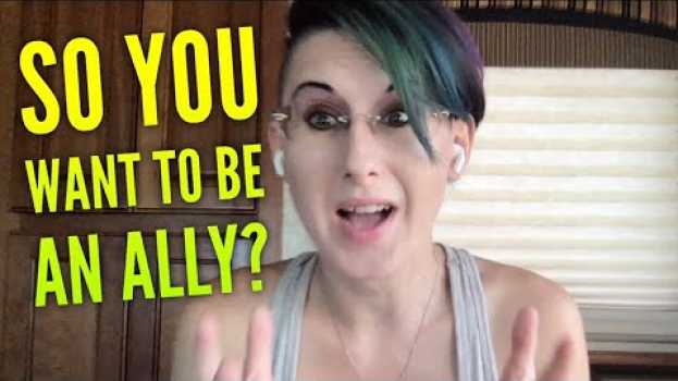 Video Thoughts on being an Actual Ally to Autistic People en français