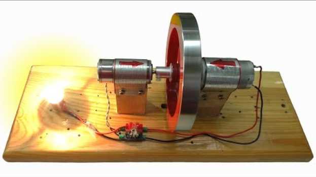 Video 🌑 ВЕЧНЫЙ ДВИГАТЕЛЬ из двух моторчиков How to make a Free Energy Generator Игорь Белецкий en español