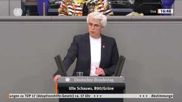 Video Meine Rede zum Adoptionshilfe-Gesetz: Gleichstellung von lesbischen und bisexuellen Müttern jetzt!   türkçe