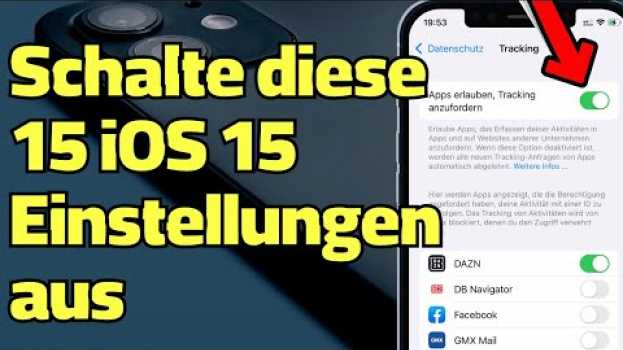 Video iOS 15 Einstellungen, die du SOFORT abschalten solltest in English
