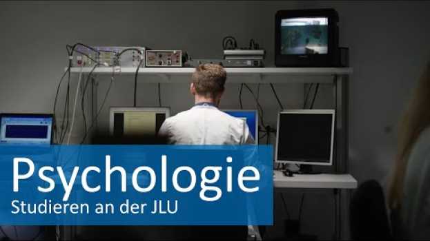 Video Psychologie studieren an der Justus-Liebig-Universität Gießen (JLU)   türkçe