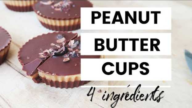 Video Comment faire des Reese's Peanut Butter Cups VEGAN: 4 ingrédients seulement ! | #milenandco en español