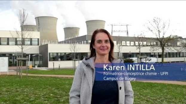 Video Ils font, ils sont l’industrie : Karen, formatrice-conceptrice en chimie in English