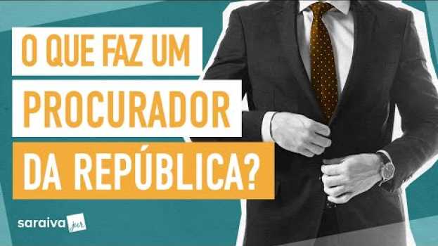 Video O que faz um PROCURADOR DA REPÚBLICA? in English