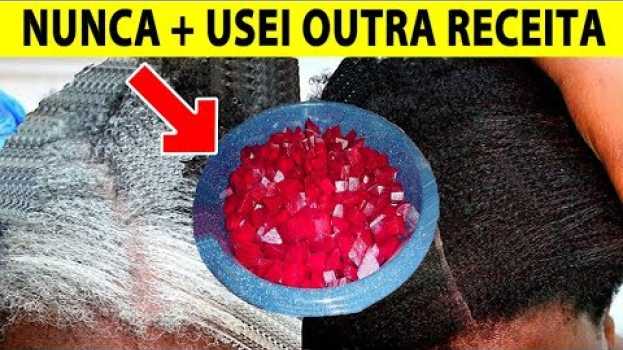 Video CABELO BRANCO FICA PRETO SEM Tinta Com Esta Mistura, Só Precisa Beterraba in English