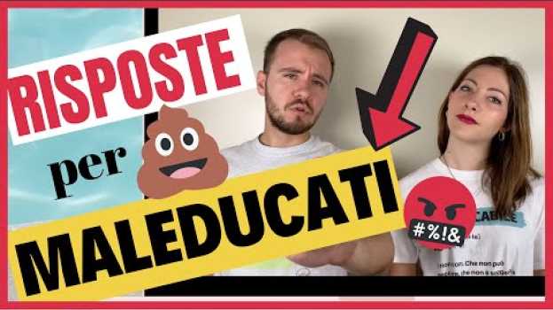Video Come Rispondere a INSULTI e OFFESE della Gente Maleducata: Risposte Sarcastiche e Pungenti 😏 em português