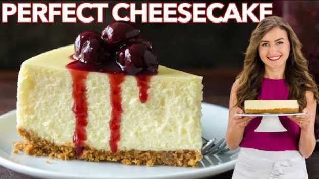 Video How to make the PERFECT CHEESECAKE with Cherry Sauce em português