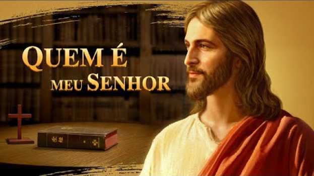 Video Filme gospel "Quem é meu Senhor" Como entender a relação entre a Bíblia e Deus (Trailer) po polsku