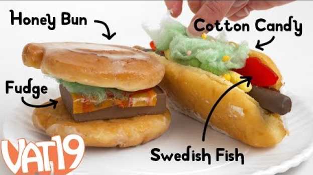 Video We made CANDY Hot Dog & Burgers... only one of them was good. po polsku