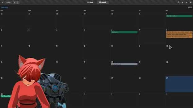 Video Calendar initial port to GTK4: try it already!! GNOME 42   türkçe