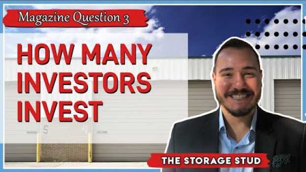 Video Magazine Q3 - How Many Investors Invest en español