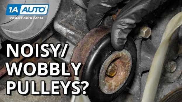 Видео Pulley Problems: Diagnose Noise Under Your Truck / Car's Hood! на русском