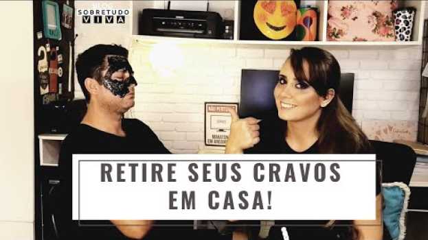 Video DIY faça sua máscara com carvão ativado que remove cravos! su italiano