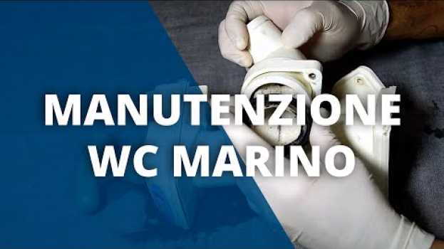 Видео Manutenzione WC Marino Pompa Manuale Jabsco. Pulisci ed aggiusta da solo il tuo bagno della barca на русском