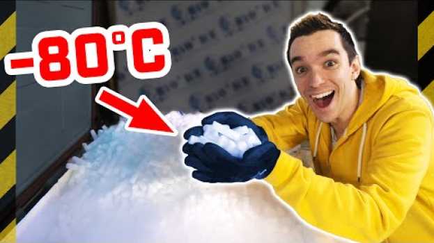 Video Comment est fabriquée la Glace Carbonique ? (VS métal en fusion)   türkçe