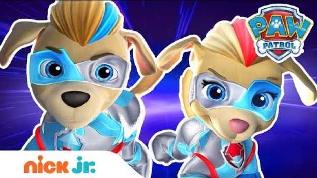 Video Which Mighty Pup are YOU? 🐶| PAW Patrol | Nick Jr. em português