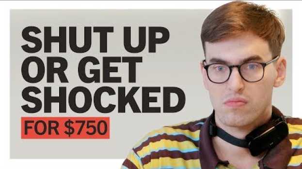 Видео Would You Wear a Shock Collar for $750? на русском