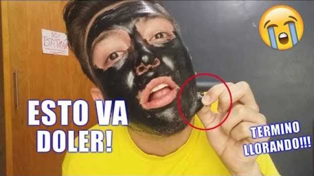 Video Esto DUELE MUCHO!! El RETO de la MASCARILLA NEGRA | La máscara dolorosa | RusoX su italiano