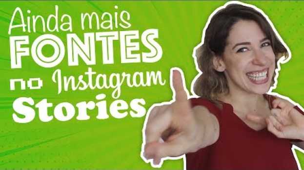 Video MAIS FONTES PARA O INSTA STORIES | Luciana Levy po polsku