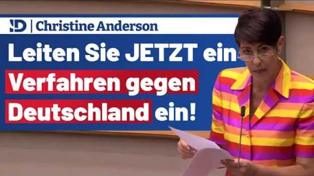 Video 𝐂𝐡𝐫𝐢𝐬𝐭𝐢𝐧𝐞 𝐀𝐧𝐝𝐞𝐫𝐬𝐨𝐧 ▶️ Verfahren gegen Deutschland JETZT! in English