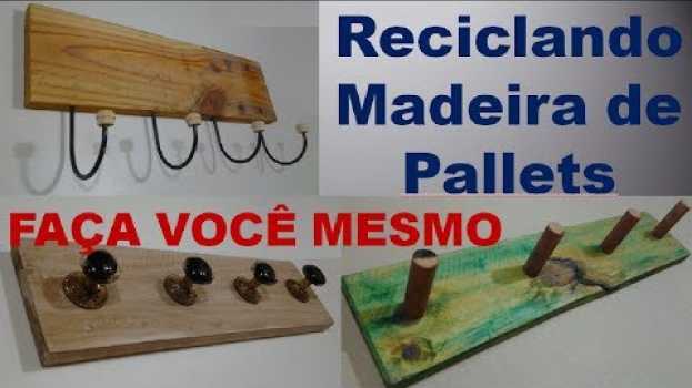 Video 3 IDEIAS CRIATIVAS DE CABIDEIROS COM MADEIRAS DE PALLETS - FAÇA VOCÊ MESMO @lucibuzo   türkçe
