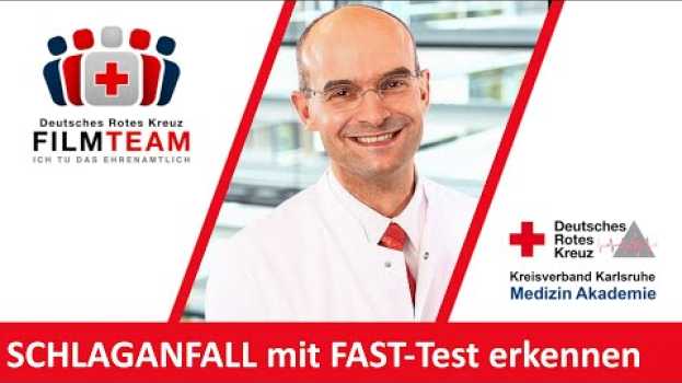 Video ⚡️ Schlaganfall ⚡️mit FAST-Test erkennen I Prof. Dr. Georg Gahn I Moderation: Prof. Dr. B.-D. Gonska in English