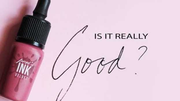 Video PERIPEA Peri's INK VELVET Is It Really Good? 페리스 잉크 더 벨벳 : 정말 좋은가요?   türkçe