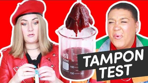 Video Which Tampon Is The Most Absorbent? auf Deutsch