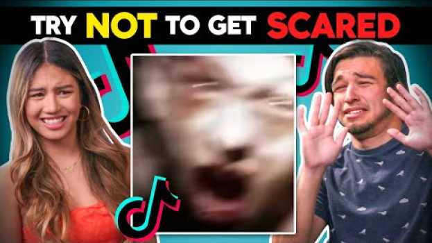 Video Teens React To Try Not To Get Scared Challenge em português