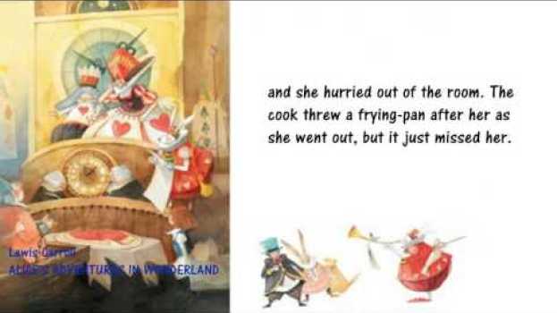 Видео Learning English through stories (Subtitle) / Alice's adventures in Wonderland / CHAPTER VI на русском