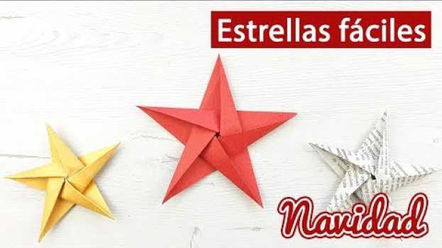 Video ⭐ Cómo hacer una estrella de papel fácil para Navidad in English