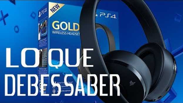 Video como configurar nuevos headset gold y otros modelos, Prueba de micro +7.1 su italiano