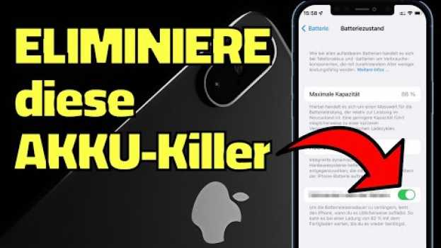 Video Darum ist dein iPhone Akku schnell leer (8 Gründe). em português