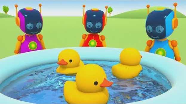 Video Leo il camion curioso - il camion dei pompieri e la piscina con le papere   türkçe