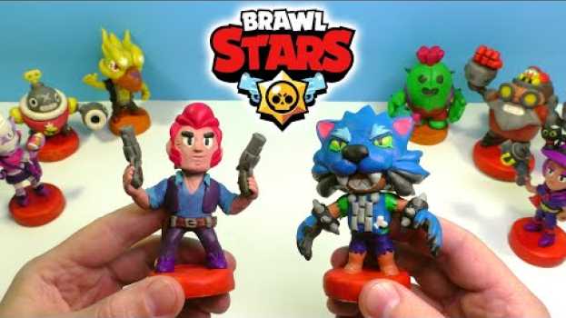 Video BRAWL STARS - Леон Оборотень и Кольт | Бравл Старс из пластилина | РУЗИК po polsku