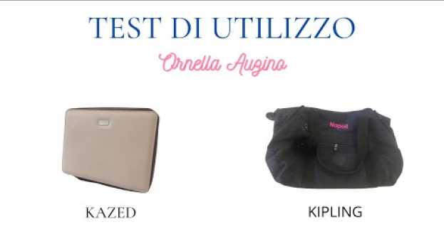 Video Borsa Kazed e  una borsa Kipling. Cosa ne penso dopo averle usate? Opinione di utilizzo in English