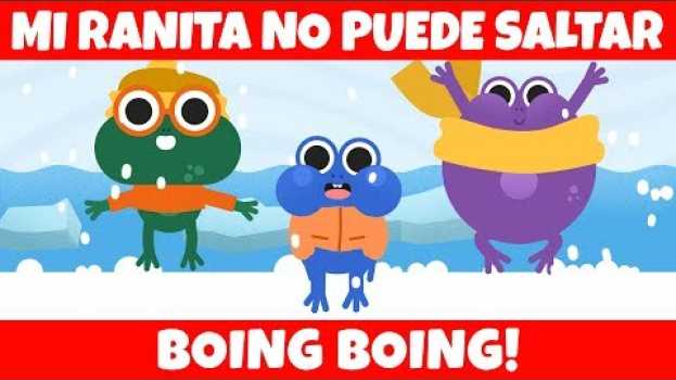 Видео Mi Ranita 🐸 No Puede Saltar (Boing Boing!) | HiDino Canciones Infantiles на русском