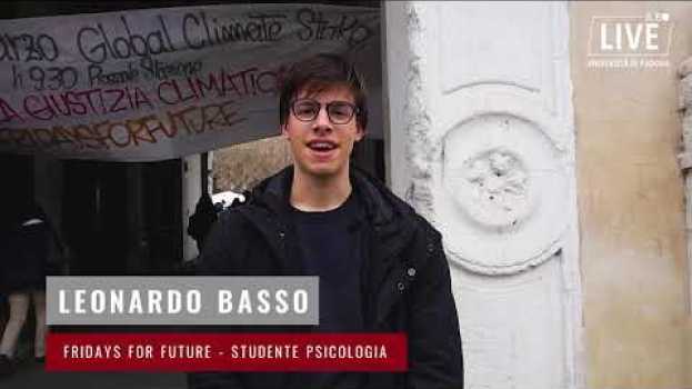 Video Clima, i giovani di tutto il mondo reclamano il futuro en français