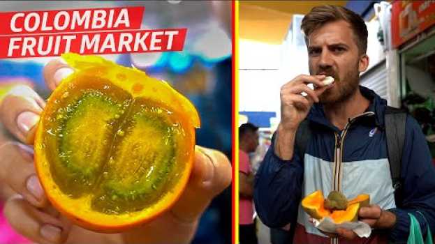 Video Tasting Some of the Wildest Fruit at Bogotá's Paloquemao Market  — Vox Borders with Johnny Harris   türkçe