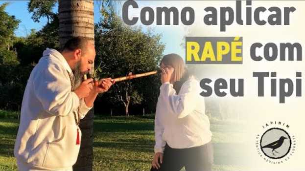Video Como aplicar rapé com seu Tipi   türkçe