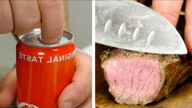 Видео Mit Cola und Banane zum perfekten Steak? Wir zeigen dir, wie's geht! на русском