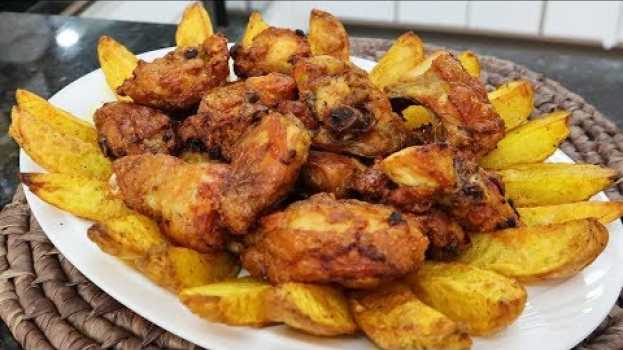 Video FRANGO COM BATATAS NA AIR FRYER I SUPER CROCANTE po polsku