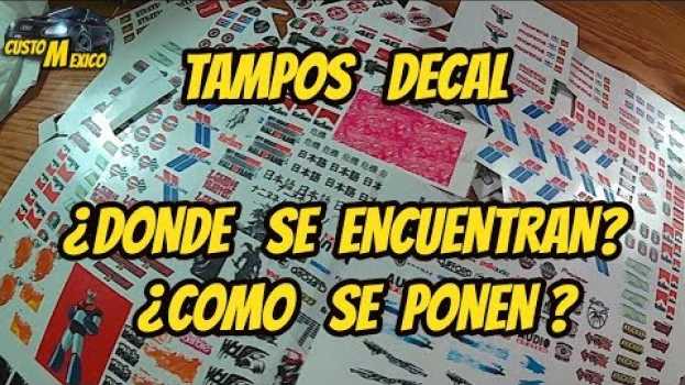 Video Papel decal ¿ que es ? ¿ donde lo compro? ¿tampos? in English