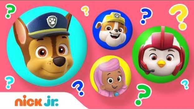 Video Mix-Up Machine Surprises Ep.20 ft. PAW Patrol's Chase, Bubble Guppies' Molly & More! | Nick Jr. em português