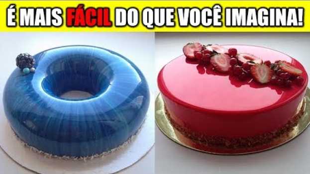 Video Como Fazer BOLO DE VIDRO (Espelho) - Como Fazer Bolo Espelhado Passo a Passo   türkçe