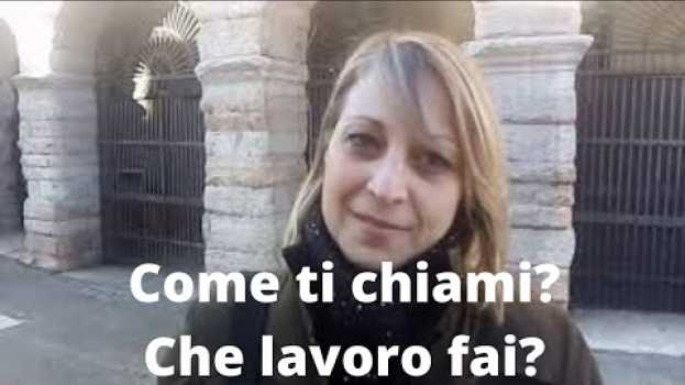 Video ItalianoVero | presentarsi e parlare di sé - how to introduce yourself in Italian #learnitalian po polsku