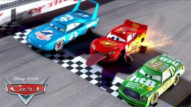 Video Lightning Loses His Tires! | Pixar Cars em português
