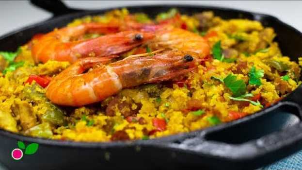 Video 🥘 La mejor Paella Keto | Low-Carb | YoMasGreen auf Deutsch