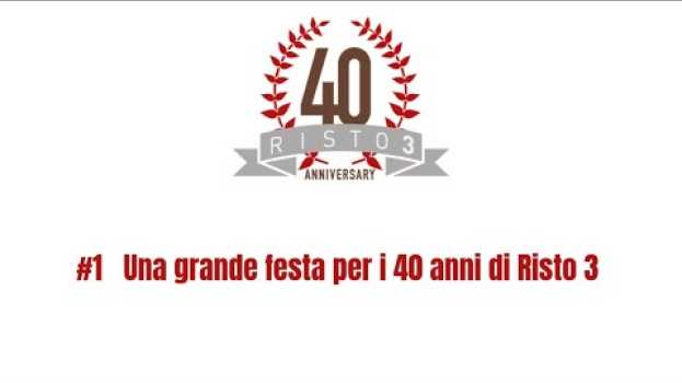 Video Una grande festa per i 40 anni di Risto 3   türkçe